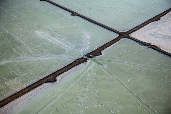 Salt Lake City Aerial Abstractions by Julieanne Kost