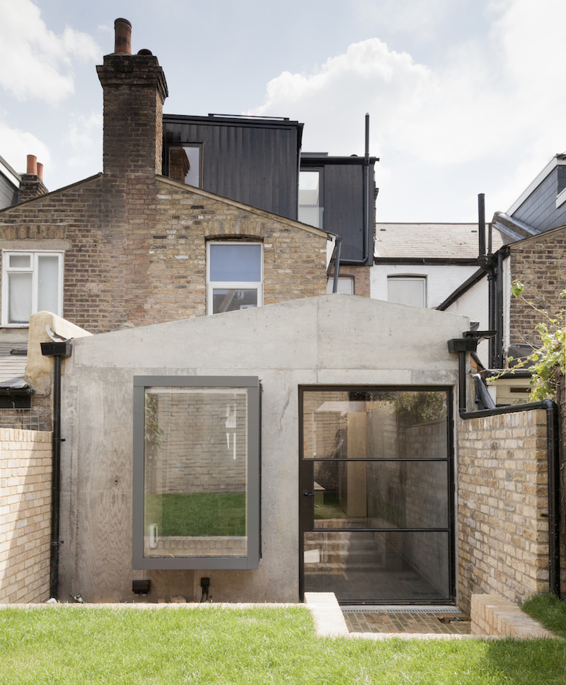 Concrete, Plywood, Metal, Stone: Contemporary Home by Simon Astridge