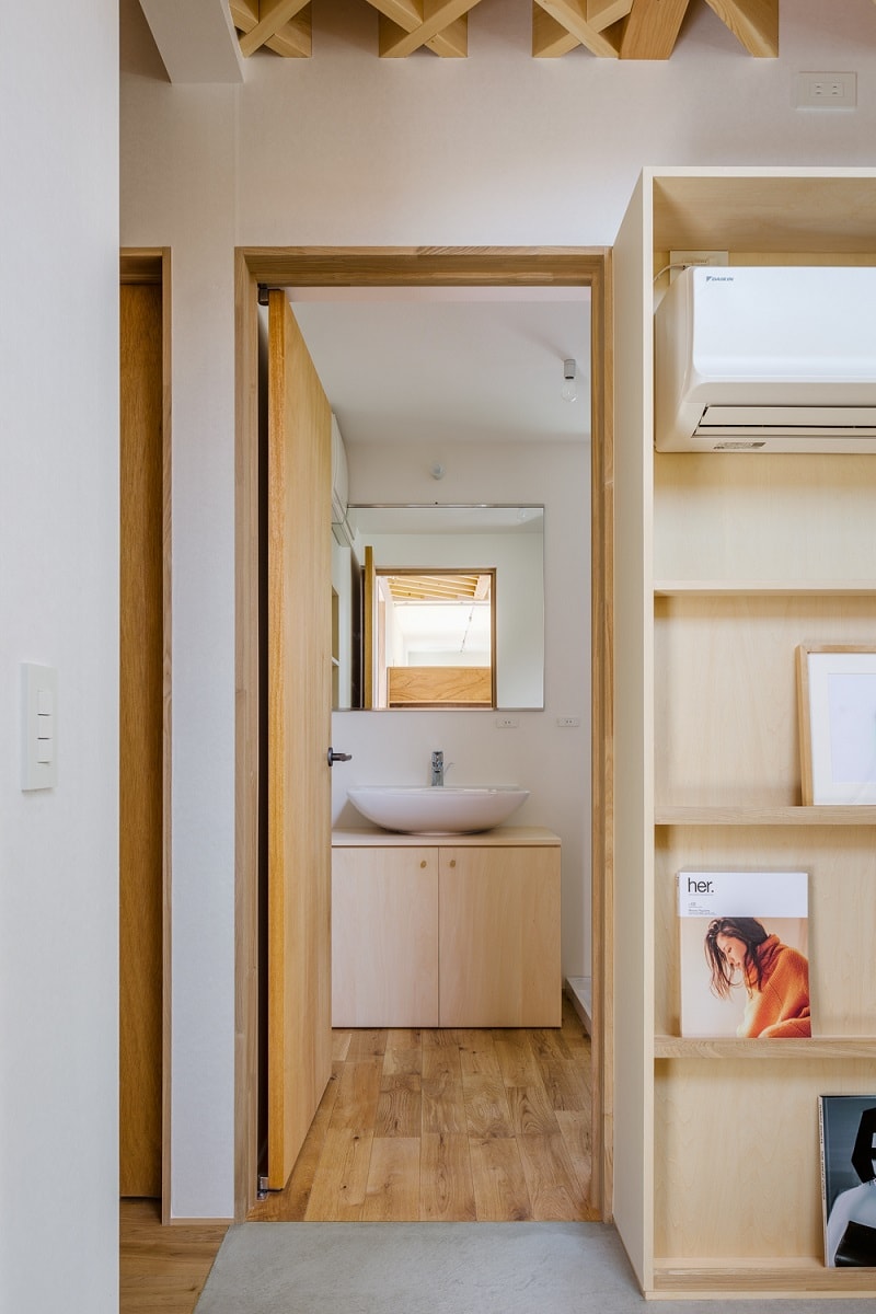 Minimalist Wooden House - SNARK+OUVI Japan