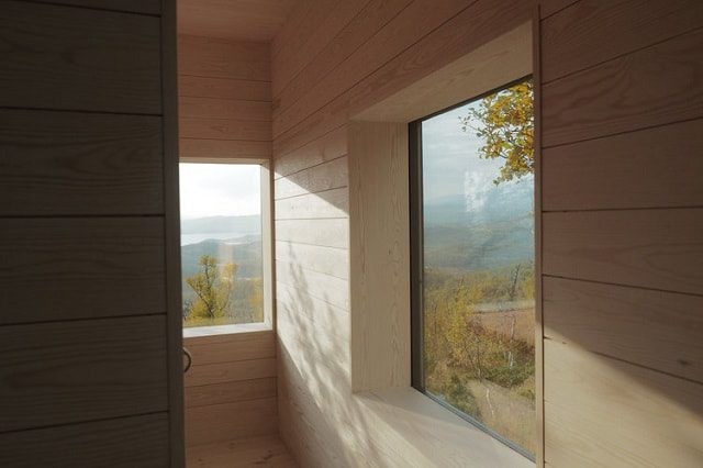 Wooden Cabin Ustaoset Designed by Jon Danielsen Aarhus, Norway