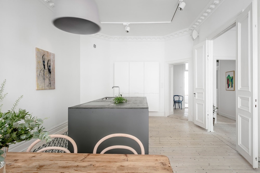 Minimalist Swedish Apartment in Gothenburg