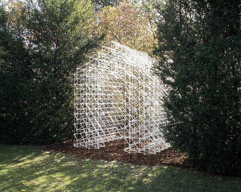 Garden Installation from Acrylic Glass by Kawahara Krause Architects