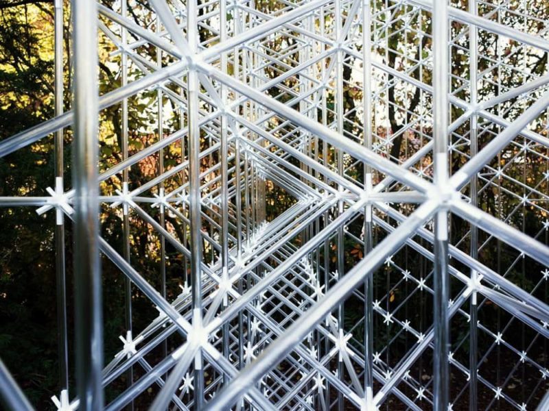 Garden Installation from Acrylic Glass by Kawahara Krause Architects