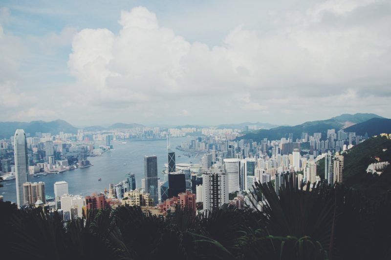 Hong Kong Panoramic View from Mount Austin - Photographer Chan Young Lee
