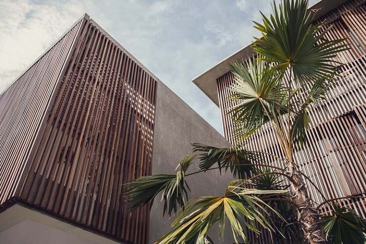Tropical Brutalism - The Slow Hotel Interior, Canggu, Bali