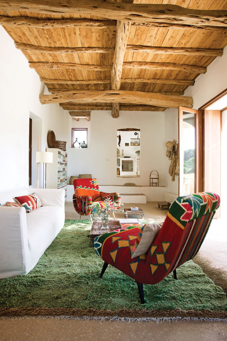 Armchairs designed by Philippe Xerri from Rock and the Kasbah
