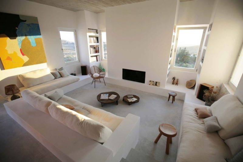 Cycladic Villa Interior Design