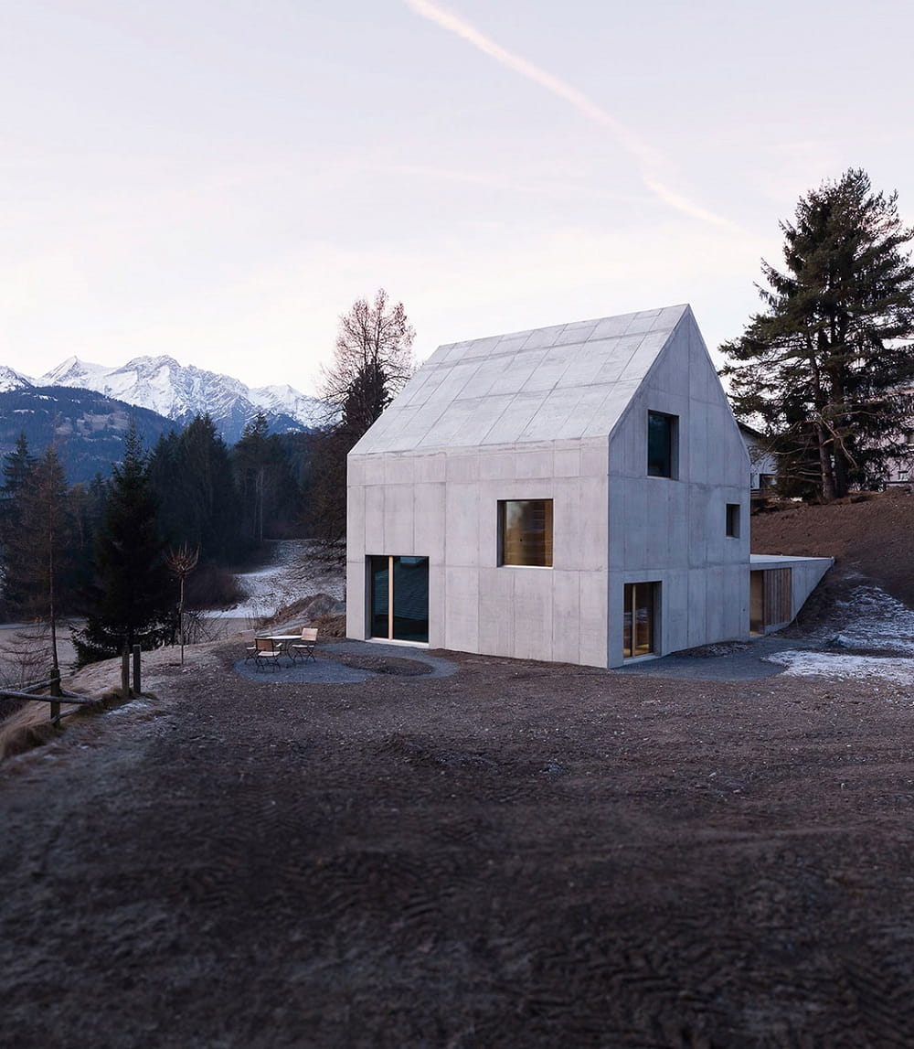 The Trin Cabin By Schneller Caminada Architects, Switzerland