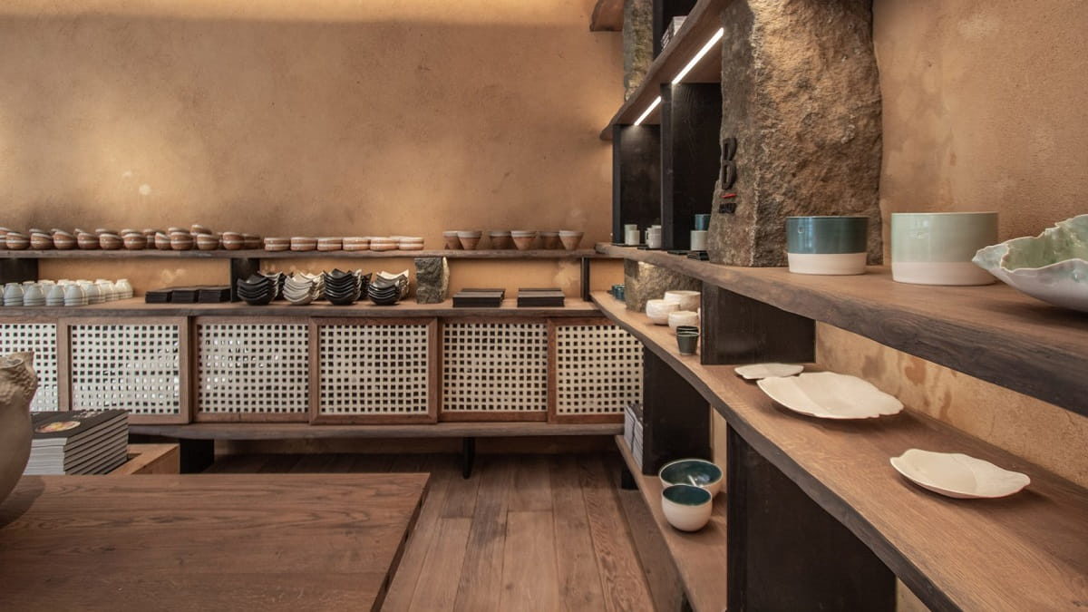 B-Raku Ceramics Store in Saint-Malo Designed by LeLad