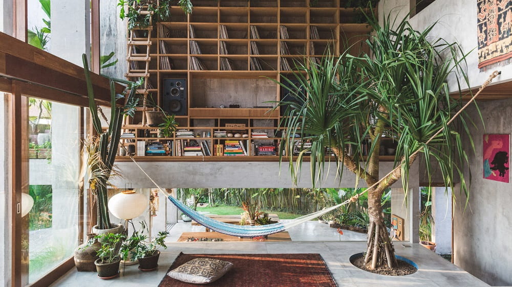 A Brutalist Tropical Home in Bali by Patisandhika