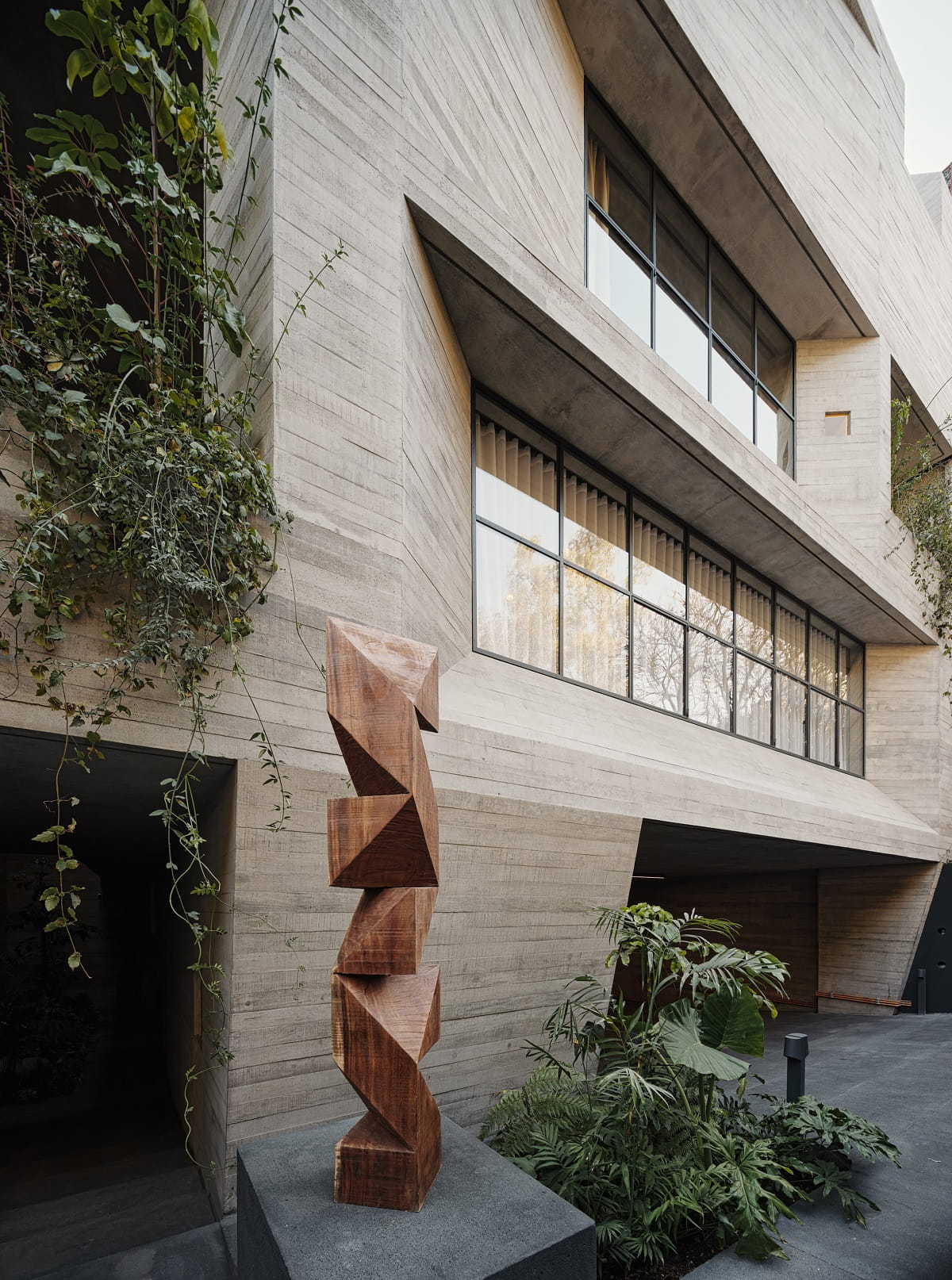 Brutalist Residential Building in Mexico City by Studio Rick Joy
