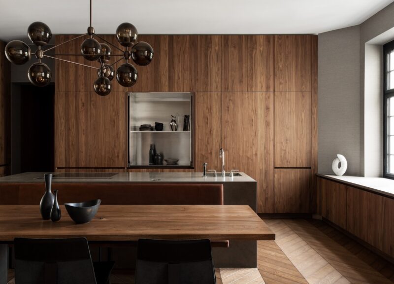 Strandvagen Apartment in Stockholm designed by Liljencrantz Design