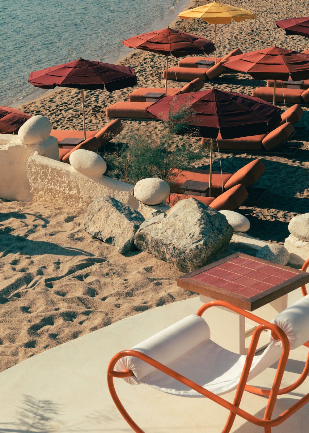 Ftelia Beach Club in Mykonos by Fabrizio Casiraghi