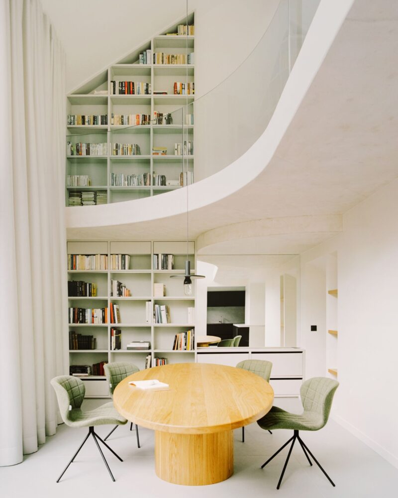 The Island House in Paris by Clement Lesnoff-Rocard & Gil Pescal