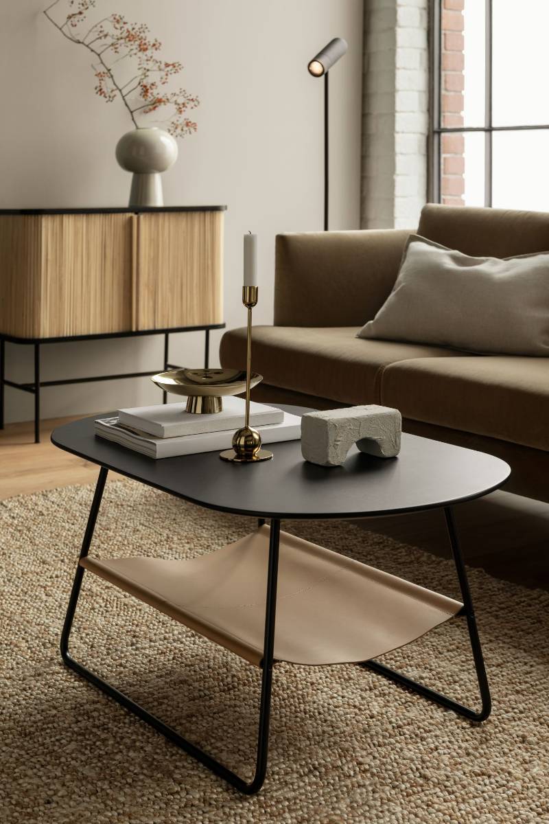 H&M Home Gold-Colored Tray with Foot