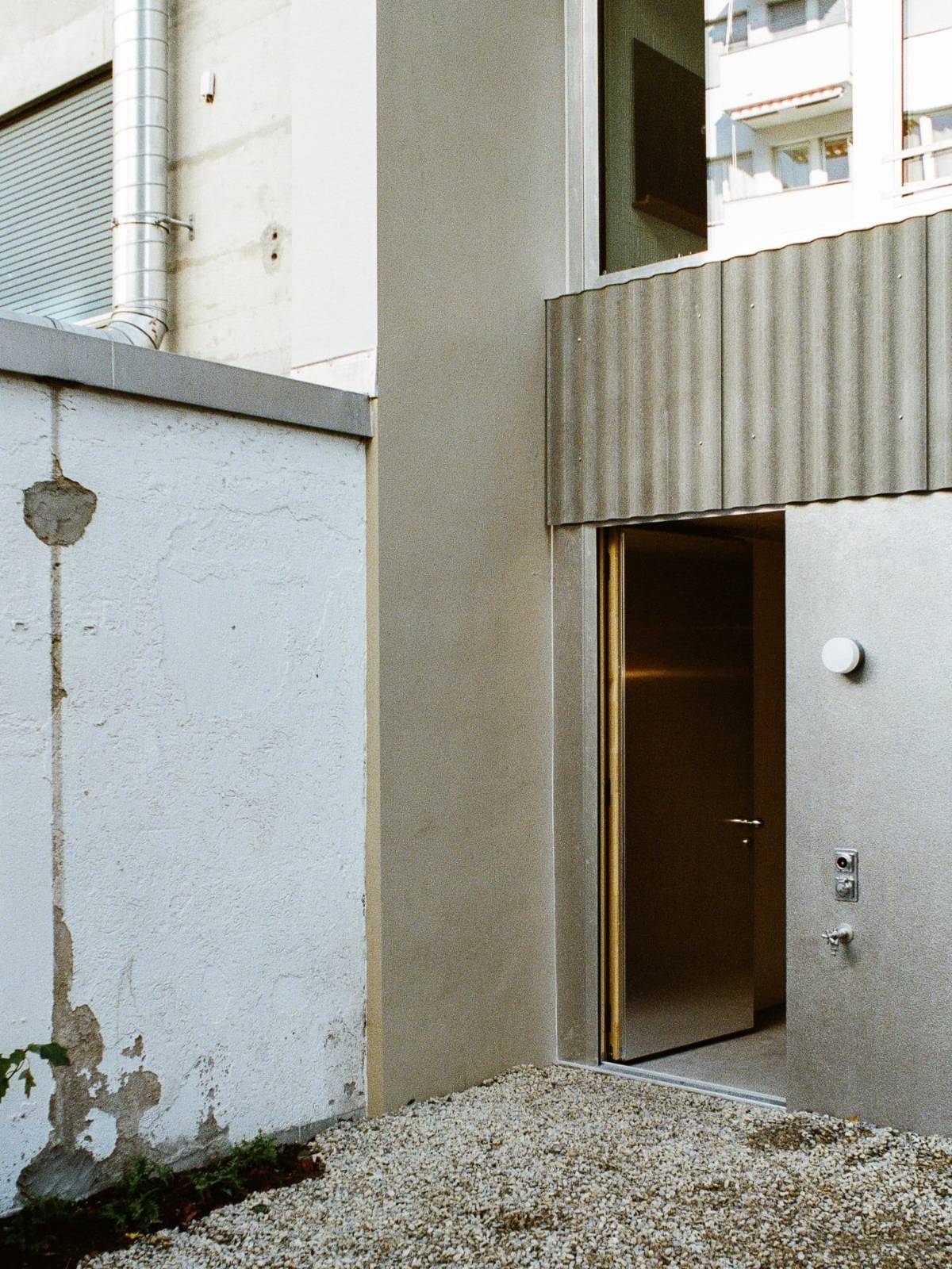 Raw Minimalist House in Basel designed by Estrada Reichen Architekten