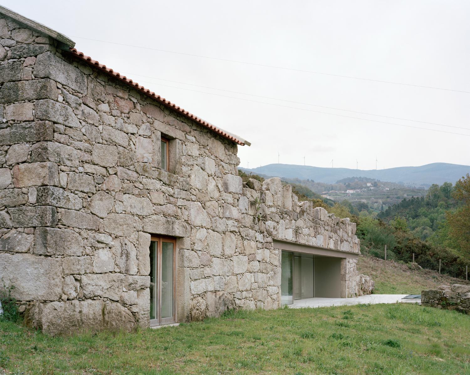 Contemporary Transformation of a Stone House Ruins in the Nothern Portugal by Nuno Brandao Costa