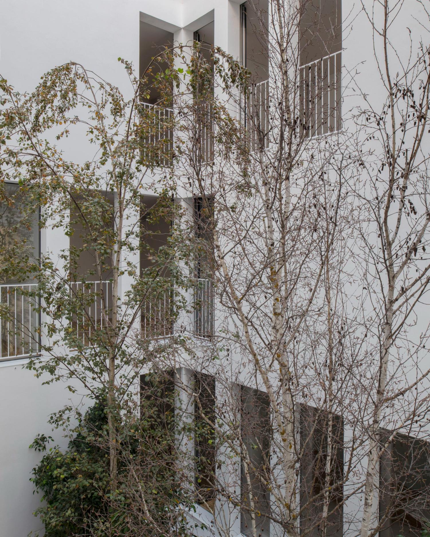 Residential Building around a Patio in Barcelona by ARQUITECTURA-G