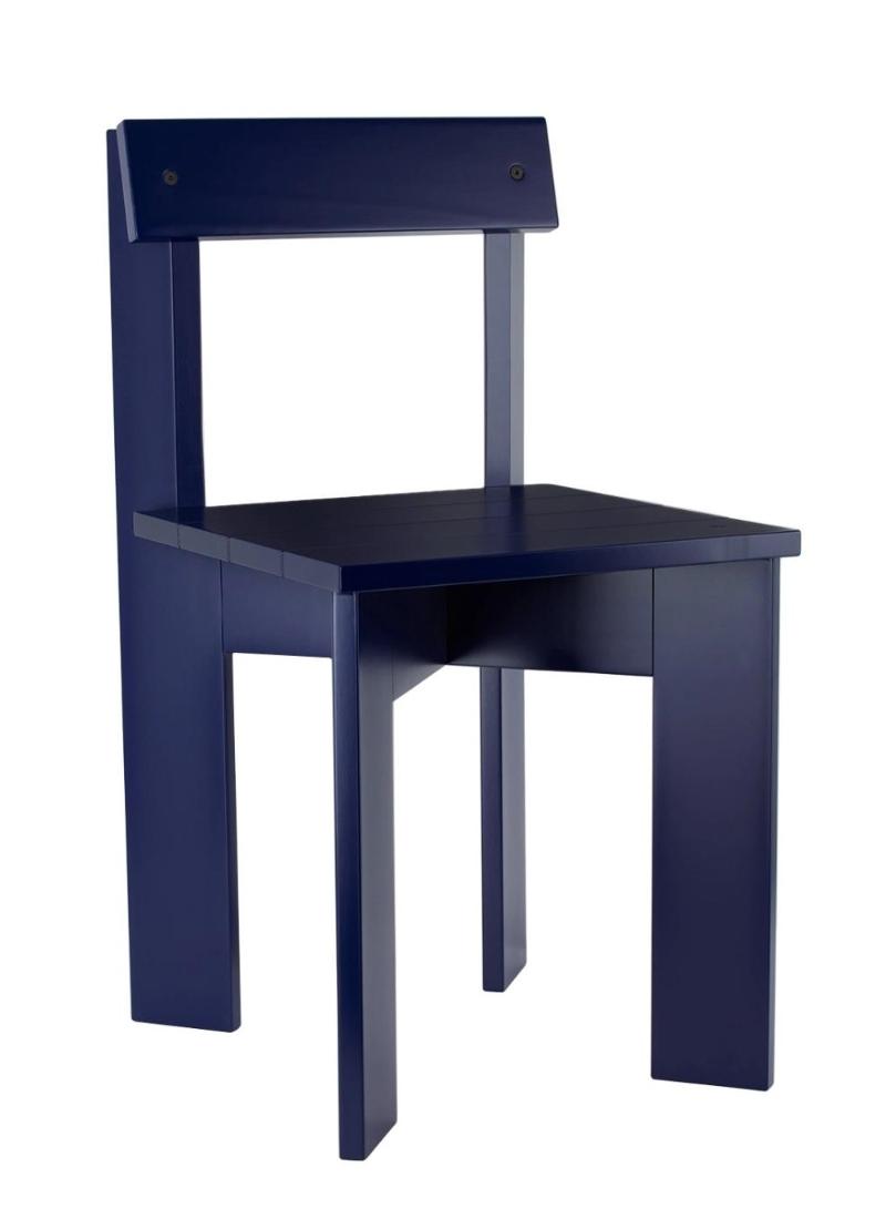 Blue Ark Dining Chair by ferm LIVING  SSENSE Design Shop: Trending Minimalist Homeware
