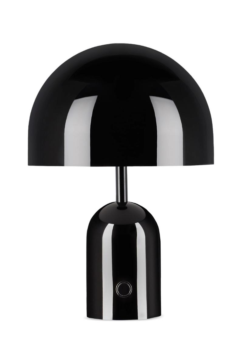 Black Bell Portable Table Lamp by Tom Dixon  SSENSE Design Shop Minimal Homeware