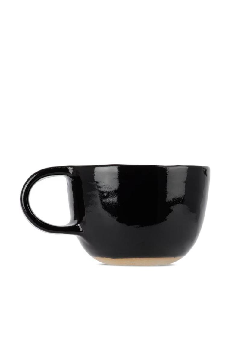 Black Glazed Mug by BOMBAC  SSENSE