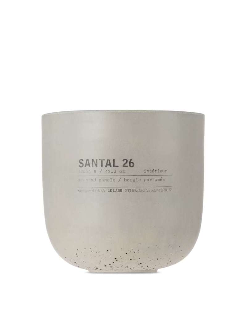 Santal 26 Large Concrete Candle by Le Labo  SSENSE